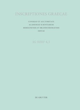 Curbera |  Inscriptiones Graecae. Inscriptiones Atticae Euclidis anno posteriores... / Dedicationes et tituli sacri | Buch |  Sack Fachmedien