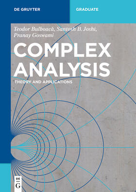Bulboaca / Bulboaca / Goswami |  Complex Analysis | Buch |  Sack Fachmedien