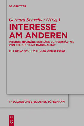 Schreiber |  Interesse am Anderen | Buch |  Sack Fachmedien