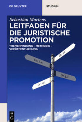 Martens |  Martens, S: Leitfaden für die juristische Promotion | Buch |  Sack Fachmedien