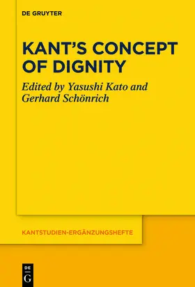 Schönrich / Kato |  Kant¿s Concept of Dignity | Buch |  Sack Fachmedien