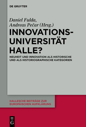 Pecar / Fulda / Pecar |  Innovationsuniversität Halle? | Buch |  Sack Fachmedien