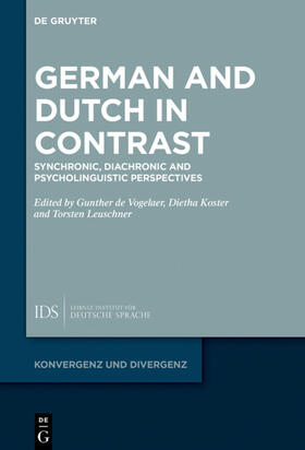 Vogelaer / Koster / Leuschner |  German and Dutch in Contrast | eBook | Sack Fachmedien