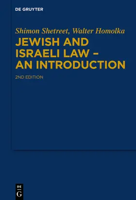 Shetreet / Homolka |  Jewish and Israeli Law - An Introduction | Buch |  Sack Fachmedien