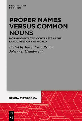 Caro Reina / Helmbrecht |  Proper Names versus Common Nouns | Buch |  Sack Fachmedien