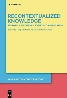 Kramer / Gottschling |  Recontextualized Knowledge | Buch |  Sack Fachmedien