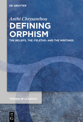 Chrysanthou |  Defining Orphism | Buch |  Sack Fachmedien