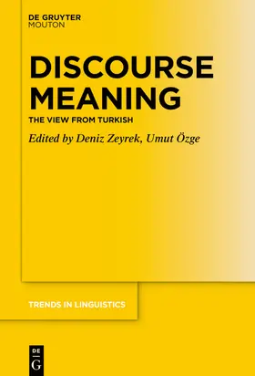 Özge / Zeyrek |  Discourse Meaning | Buch |  Sack Fachmedien