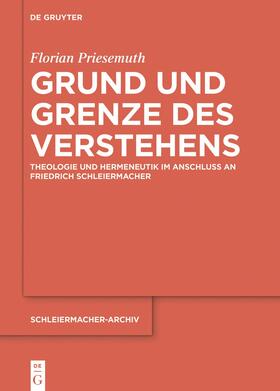 Priesemuth |  Grund und Grenze des Verstehens | Buch |  Sack Fachmedien