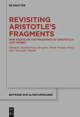 Mesquita / Noriega-Olmos / Shields |  Revisiting Aristotle’s Fragments | eBook | Sack Fachmedien