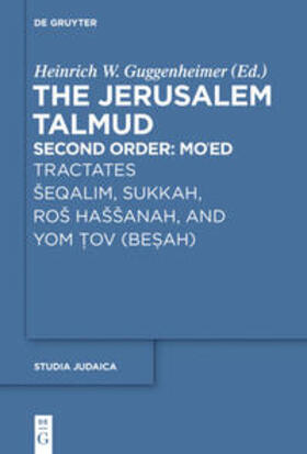 Guggenheimer |  Tractates ¿eqalim, Sukkah, Ro¿ Ha¿¿anah, and Yom Tov (Besah) | Buch |  Sack Fachmedien