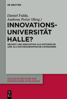Fulda / Pecar |  Innovationsuniversität Halle? | eBook | Sack Fachmedien