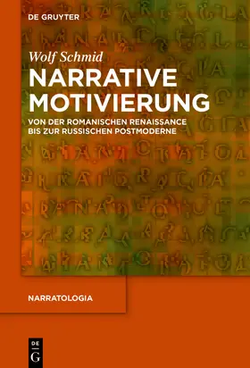 Schmid |  Narrative Motivierung | Buch |  Sack Fachmedien