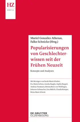 González Athenas / Schnicke |  Popularisierungen von Geschlechterwissen seit der Vormoderne | eBook | Sack Fachmedien