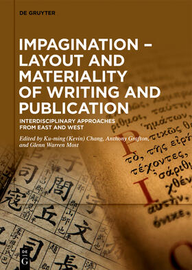 Chang / Grafton / Most |  Impagination – Layout and Materiality of Writing and Publication | Buch |  Sack Fachmedien