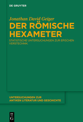Geiger |  Der römische Hexameter | eBook | Sack Fachmedien