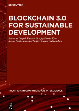 Khazanchi / Kumar Vyas / Hiran |  Blockchain 3.0 for Sustainable Development | Buch |  Sack Fachmedien