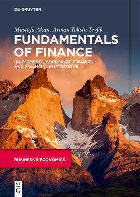 Tevfik / Akan | Fundamentals of Finance | Buch | 978-3-11-070534-8 | sack.de