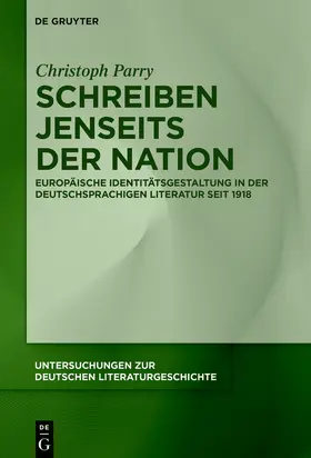 Parry |  Schreiben jenseits der Nation | Buch |  Sack Fachmedien