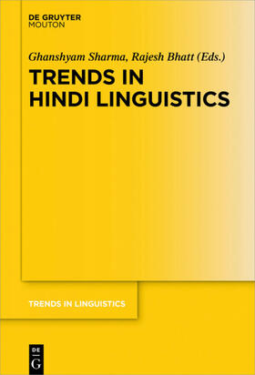 Bhatt / Sharma |  Trends in Hindi Linguistics | Buch |  Sack Fachmedien
