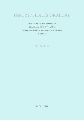 Papakonstantinou-Diamantourou / Martín González / Hallof | Inscriptiones Thessalonicae et viciniae | Buch | 978-3-11-071236-0 | sack.de