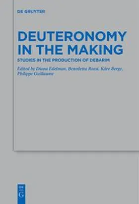 Edelman / Berge / Guillaume |  Deuteronomy in the Making | eBook | Sack Fachmedien