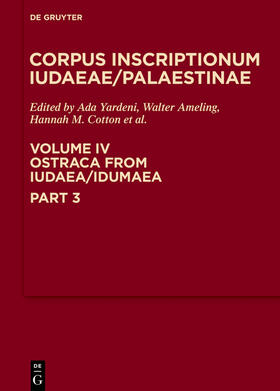 Yardeni |  Ostraca from Iudaea/Idumaea | Buch |  Sack Fachmedien