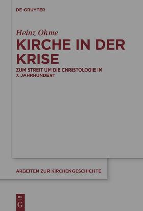 Ohme |  Kirche in der Krise | Buch |  Sack Fachmedien