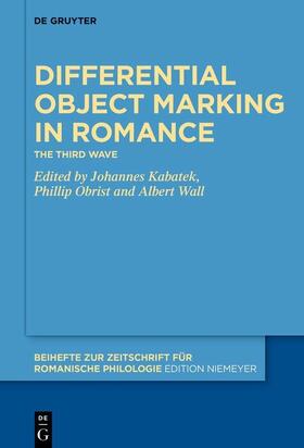 Kabatek / Obrist / Wall |  Differential Object Marking in Romance | eBook |  Sack Fachmedien