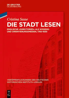 Sasse |  Die Stadt lesen | Buch |  Sack Fachmedien