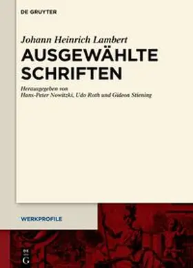 Nowitzki / Roth / Stiening | Ausgewählte Schriften | E-Book | sack.de