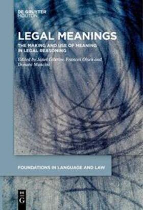 Giltrow / Olsen / Mancini |  Legal Meanings | eBook | Sack Fachmedien