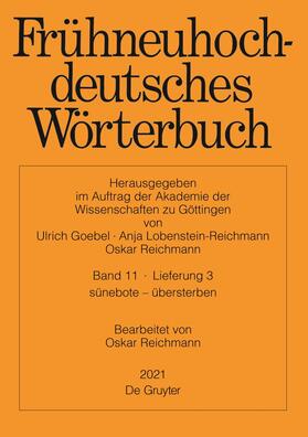 Reichmann |  Frühneuhochdeutsches Wörterbuch. Band 11 / Lieferung 3 | Buch |  Sack Fachmedien