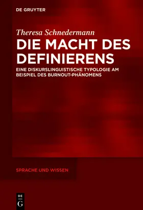 Schnedermann |  Die Macht des Definierens | Buch |  Sack Fachmedien