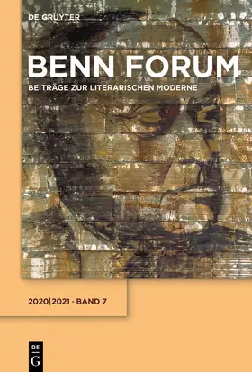 Hof / Kraft | Benn Forum. Band 7. 2020/2021 | Buch | 978-3-11-072981-8 | sack.de