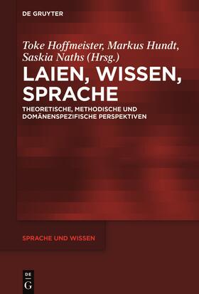 Hoffmeister / Hundt / Naths | Laien, Wissen, Sprache | E-Book | sack.de