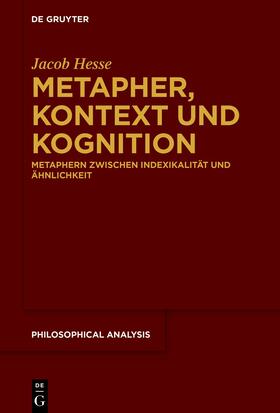 Hesse |  Metapher, Kontext und Kognition | eBook | Sack Fachmedien