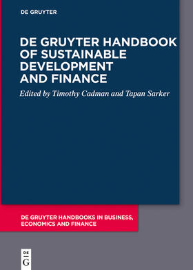 Cadman / Sarker | De Gruyter Handbook of Sustainable Development and Finance | E-Book | sack.de