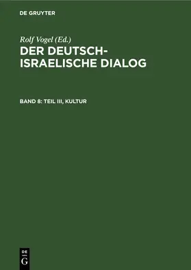 Vogel |  Teil III, Kultur | eBook | Sack Fachmedien