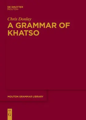 Donlay |  A Grammar of Khatso | Buch |  Sack Fachmedien