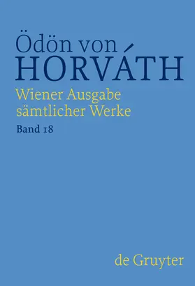 Vejvar / Horváth | Briefe, Dokumente, Akten | Buch | 978-3-11-073944-2 | sack.de