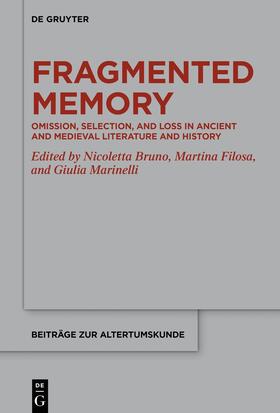 Bruno / Filosa / Marinelli |  Fragmented Memory | Buch |  Sack Fachmedien
