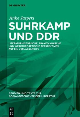 Jaspers |  Suhrkamp und DDR | eBook | Sack Fachmedien