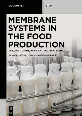 Cassano / Drioli |  Membrane Systems in the Food Production | Buch |  Sack Fachmedien