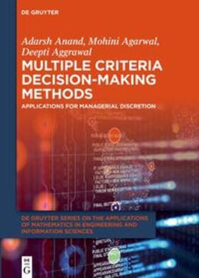 Anand / Agarwal / Aggrawal |  Multiple Criteria Decision-Making Methods | eBook | Sack Fachmedien