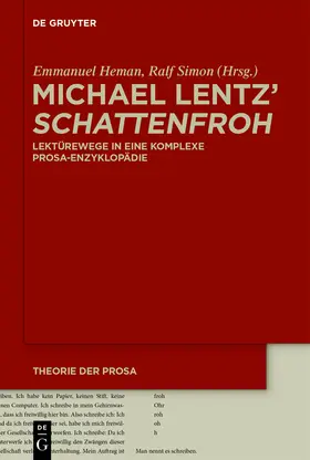 Heman / Simon |  Michael Lentz' ›Schattenfroh‹ | Buch |  Sack Fachmedien