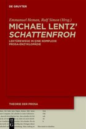 Heman / Simon |  Michael Lentz' ›Schattenfroh‹ | eBook | Sack Fachmedien