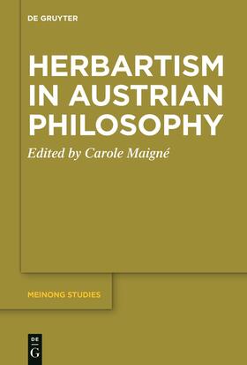 Maigné |  Herbartism in Austrian Philosophy | Buch |  Sack Fachmedien