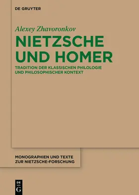 Zhavoronkov |  Nietzsche und Homer | Buch |  Sack Fachmedien