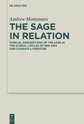 Montanaro |  The Sage in Relation | Buch |  Sack Fachmedien